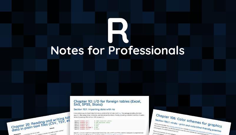 R Notes for Professionals book